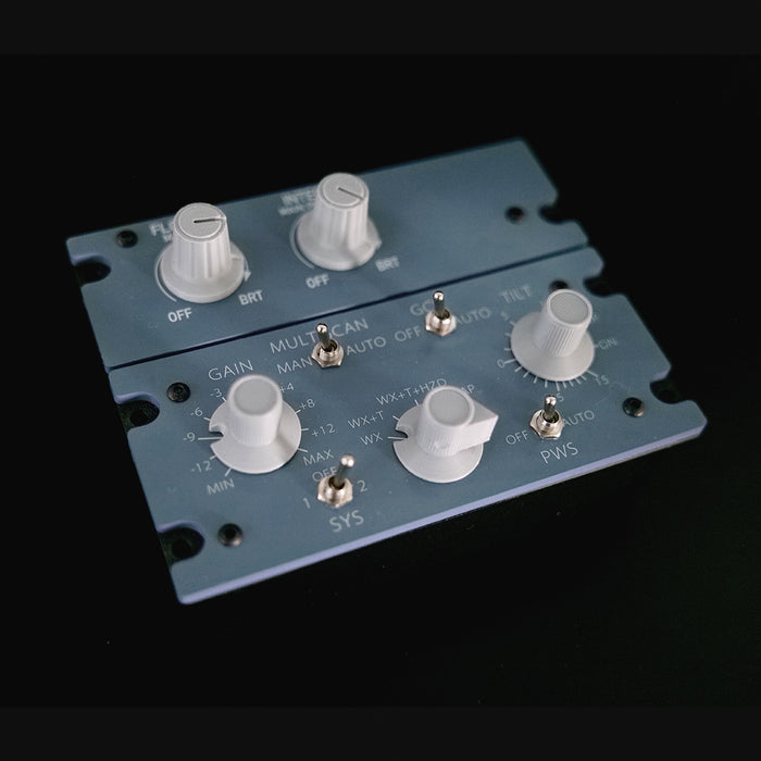 Rowsfire A112 1:1 Scale CKPT-LT+WXR-Radar Integrated Panel-Presale - Rowsfire