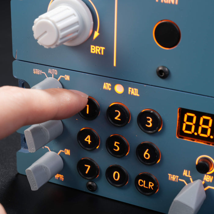 Rowsfire A113 1:1 Scale CKPT-LT+DFOR+ATC Integrated Panel - Rowsfire