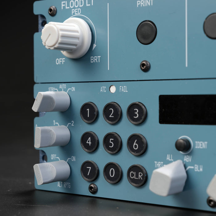 Rowsfire A113 1:1 Scale CKPT-LT+DFOR+ATC Integrated Panel - Rowsfire