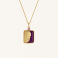 Sacred Calm Buddha Multi-Gem Necklace