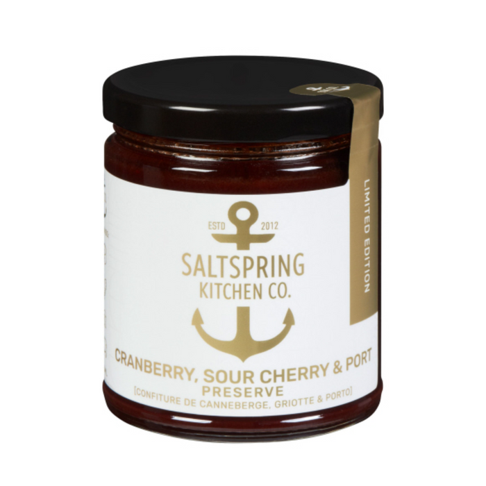 SaltSpring Cranberry, Sour Cherry+ Port