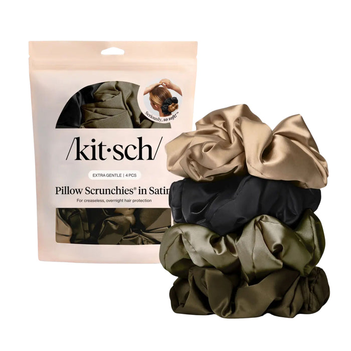 Satin Pillow Scrunchies