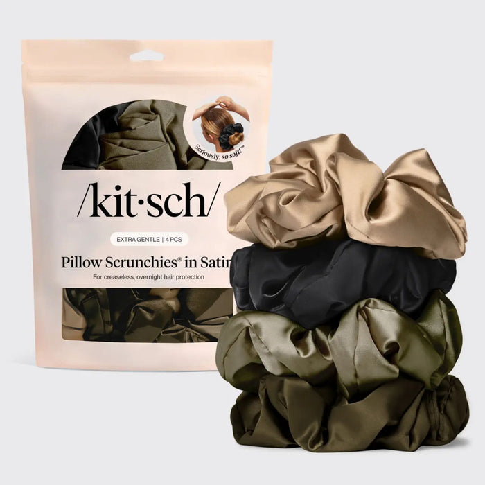 Satin Pillow Scrunchies