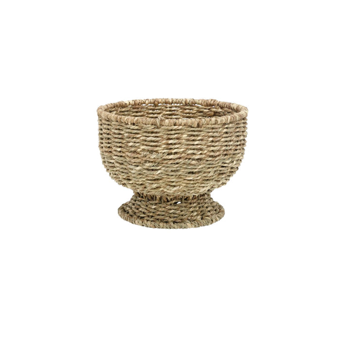 Seagrass Footed Basket