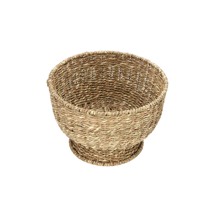 Seagrass Footed Basket