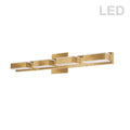 Gold vanity light, by Maple, for bathroom