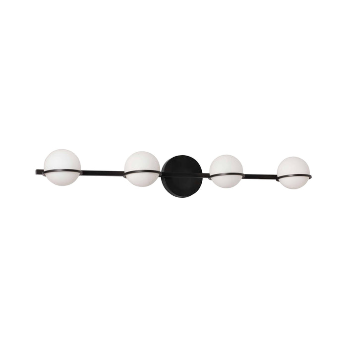 Black vanity light, by Dainolite, for bathroom
