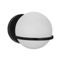 Black wall sconce, by Dainolite, for hallway or living room
