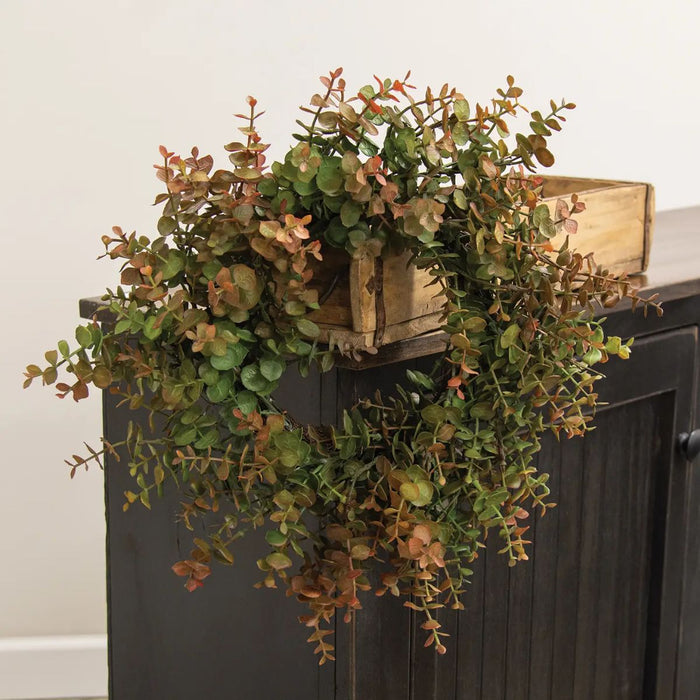 Soft Touch Eucalyptus Wreath | Olive Green