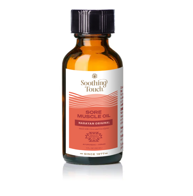 Soothing Touch Sore Muscle Oil Narayan Original - For Relief of Sore Muscles