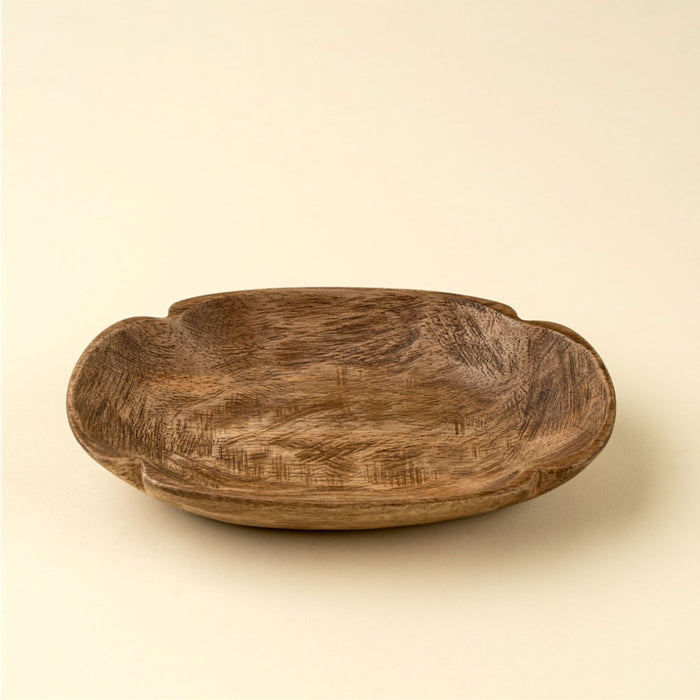 Spade Carved Dish