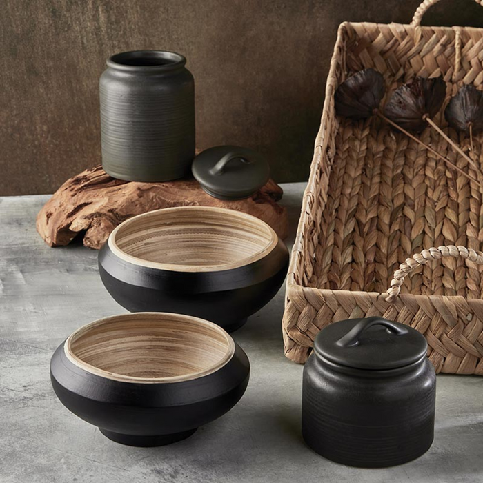 Stoneware Storage Canister