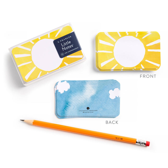 Sunny Day Little Notes - NEW 55 Count - Little Flower Soap Coblank carde francis paperlittle gifts
