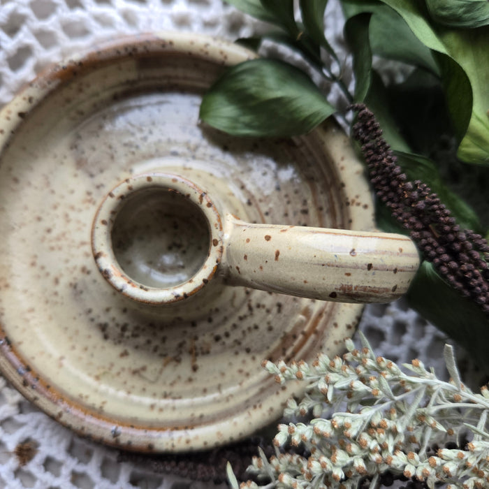Taper Candle Holder by Rhino Pottery