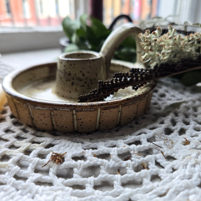 Taper Candle Holder by Rhino Pottery
