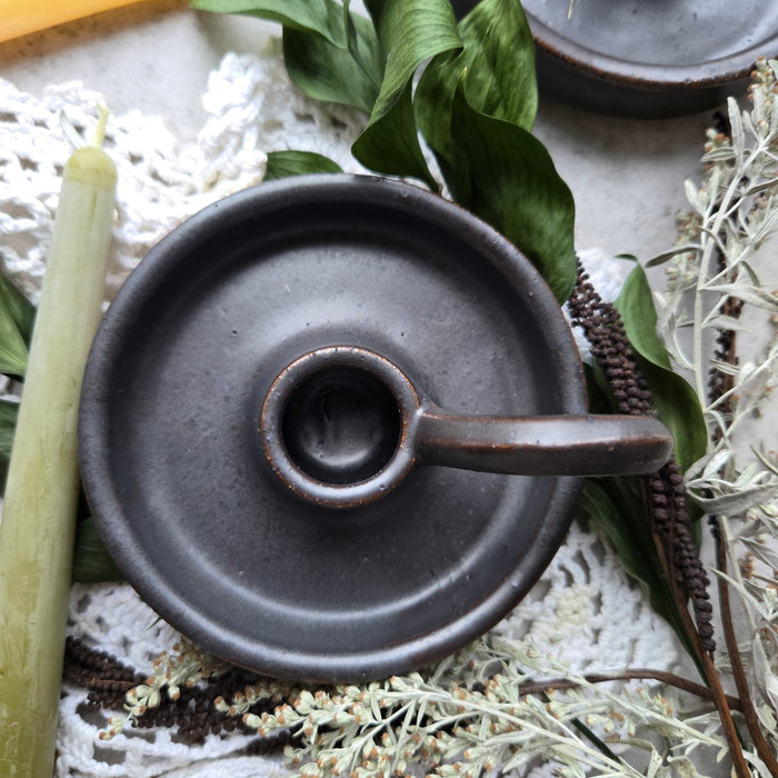Taper Candle Holder by Rhino Pottery