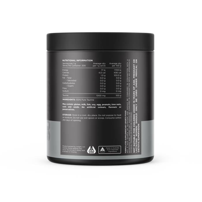 Switch Nutrition taurine 100 percent pure 200 g by Switch nutrition