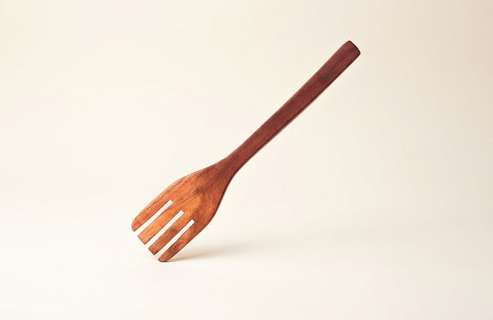 Teak Salad Fork