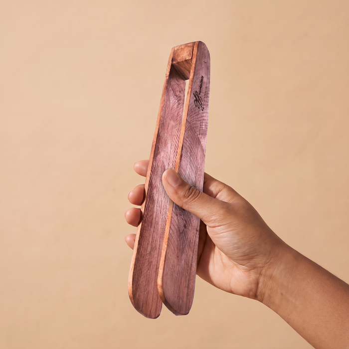 Teak Serving Tongs