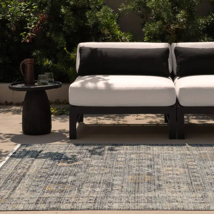 Tejal Rug | Charcoal/Cream
