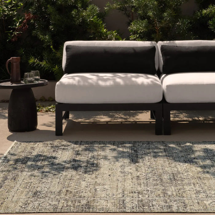 Tejal Rug | Navy/Taupe