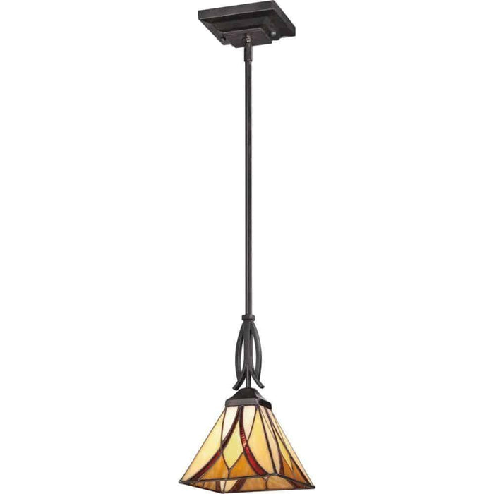 Valiant bronze pendant light, by Quoizel, for kitchen island or dining