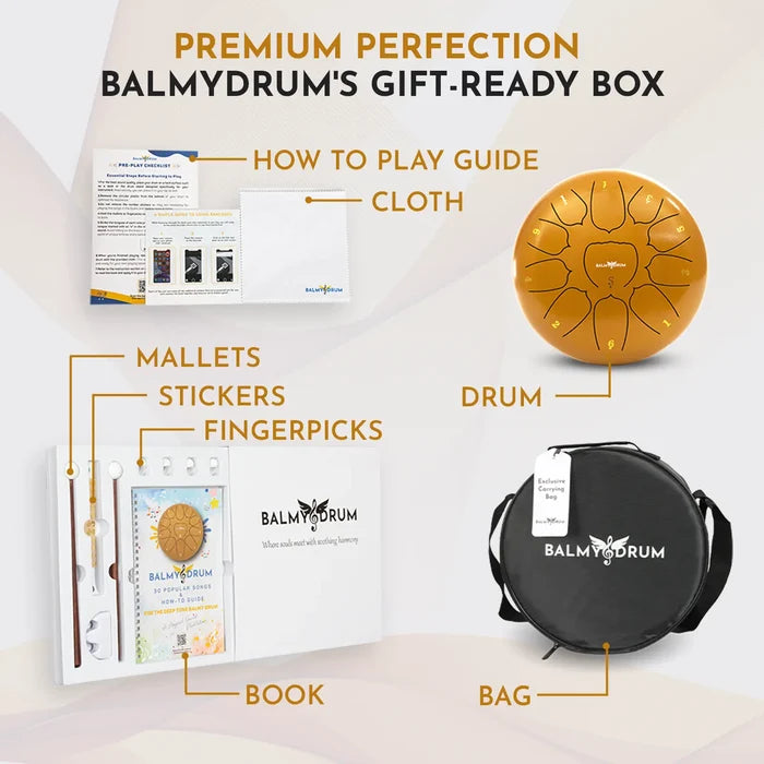 THE ZEN Balmy Drum - Sound Therapy for All Ages