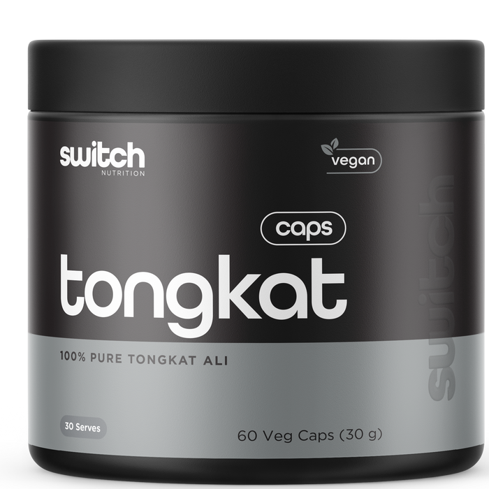 Switch nutrition tongkat ali capsules by Switch nutrition