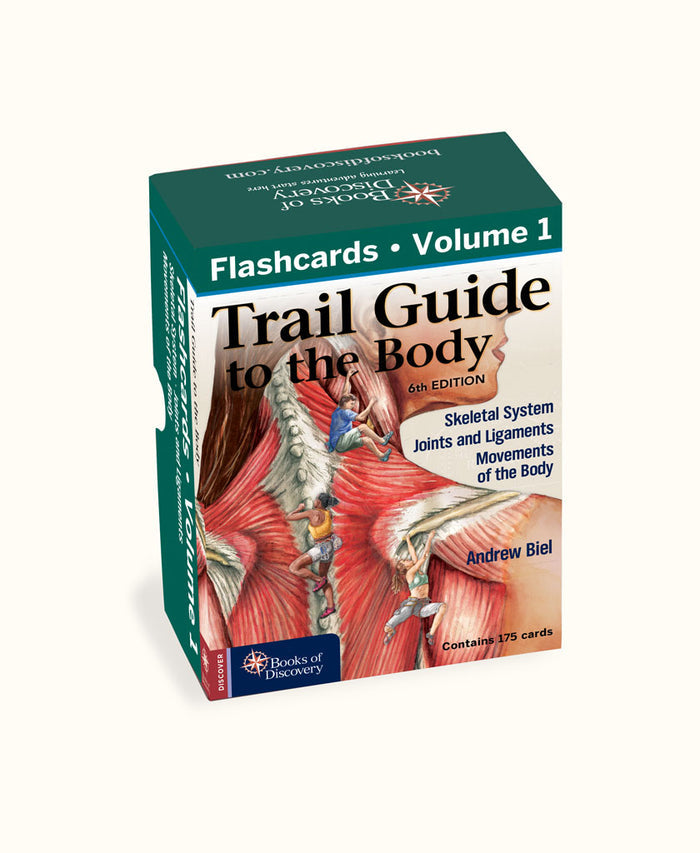 Trail Guide to the Body Flashcards, 6th Edition, Volume 1 (Open Box)