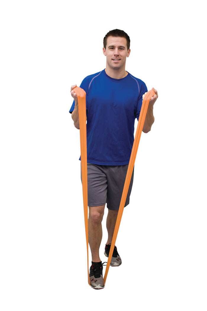 Val U Band Latex Free Exercise Bands - 5 Foot Strips, 50 & 100 Yard Rolls - CanDo