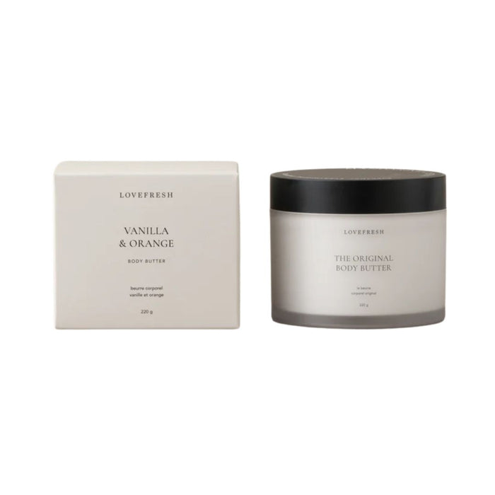 Vanilla + Orange Body Butter