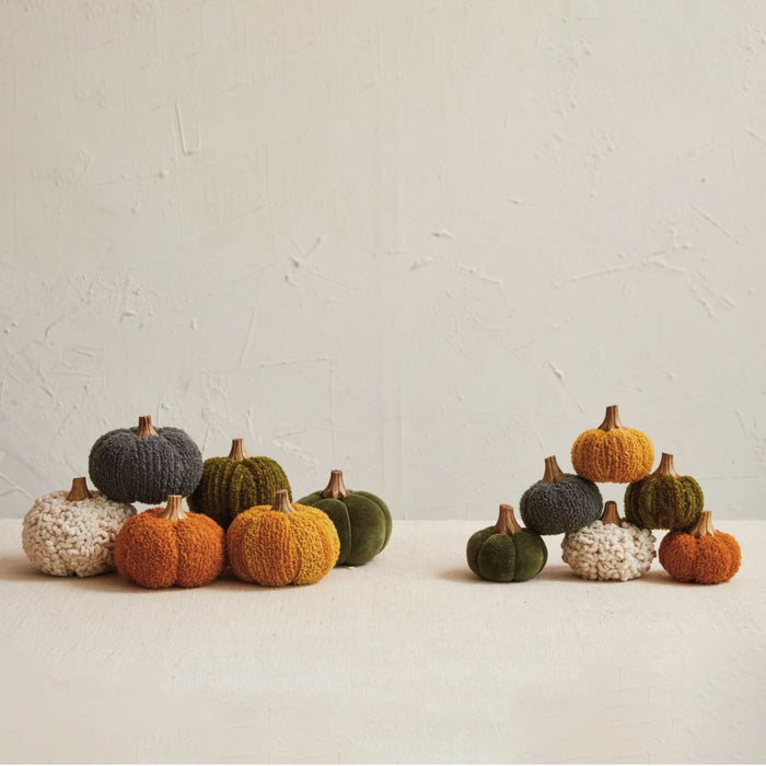 Velvet Pumpkin | Forest Green
