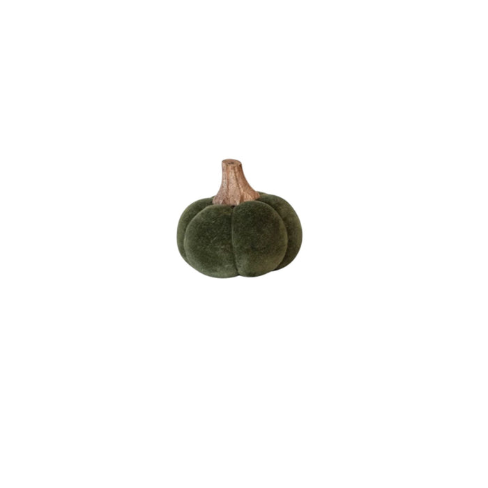 Velvet Pumpkin | Forest Green