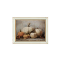 Vintage Pumpkins Framed Antique Art