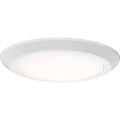 Flush-mount ceiling light, by Quoizel, for hallway, bedroom, or entryway
