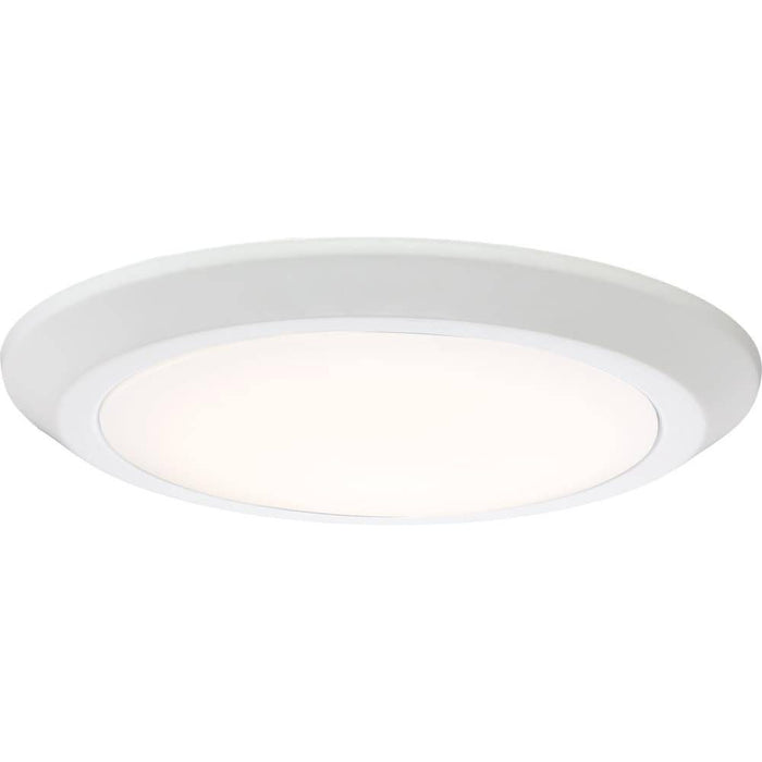 Flush-mount ceiling light, by Quoizel, for hallway, bedroom, or entryway