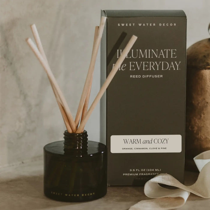 Warm & Cozy Green Reed Diffuser