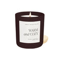 Warm & Cozy Matte Jar Candle | Brown