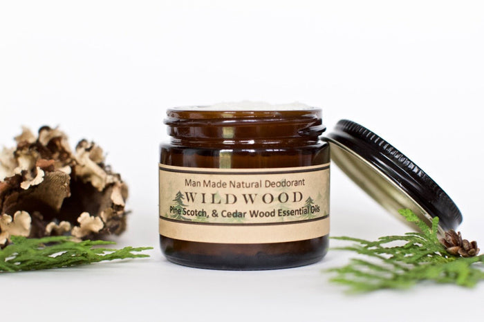 Wildwood Natural Deodorant - natural ingredients no aluminum - Little Flower Soap Co