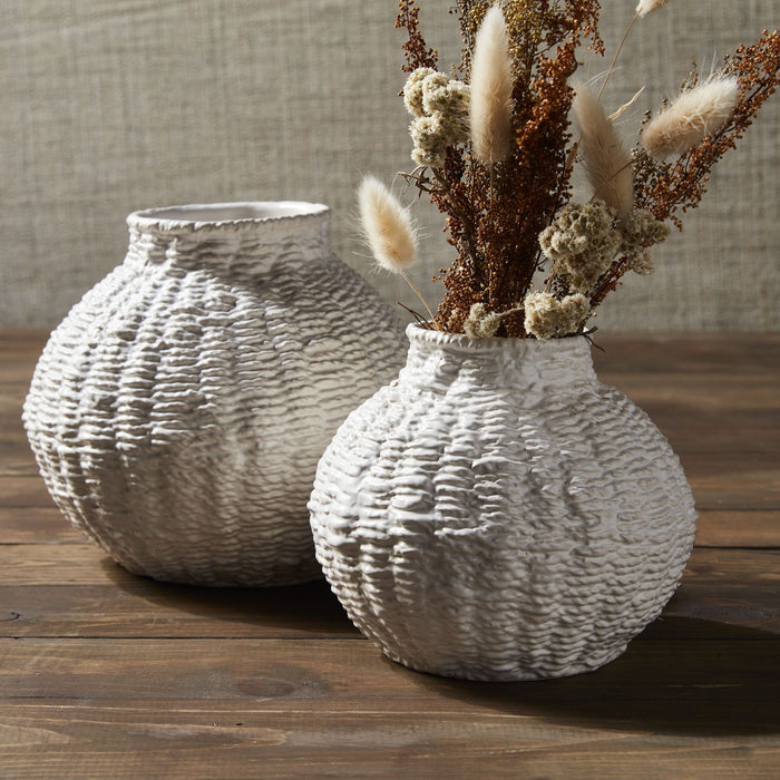 Woven Ceramic Vase