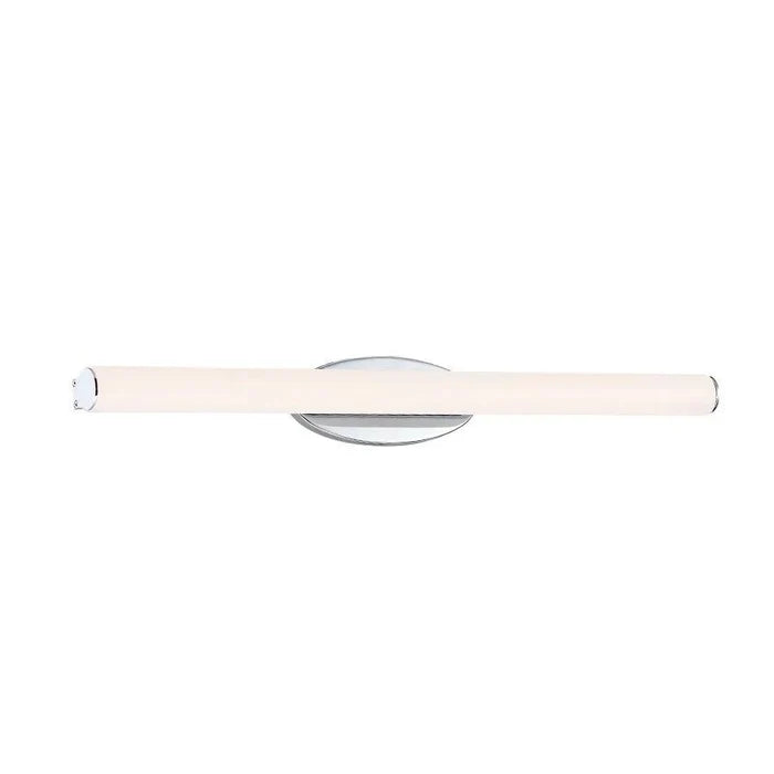 Chrome finish vanity light, by Modern Forms, for bathroom