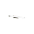 Brushed nickel finish vanity light, by Modern Forms, for bathroom
