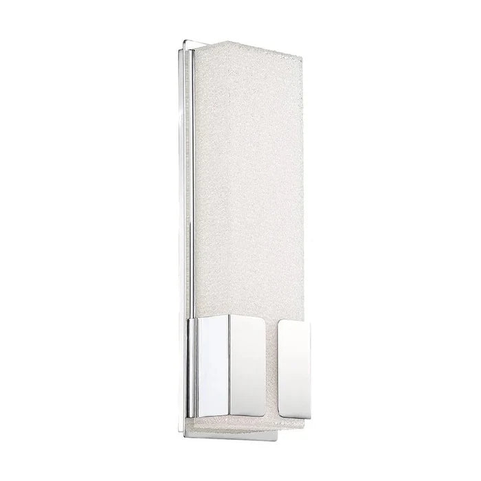 Chrome finish vanity light, by Modern Forms, for bathroom