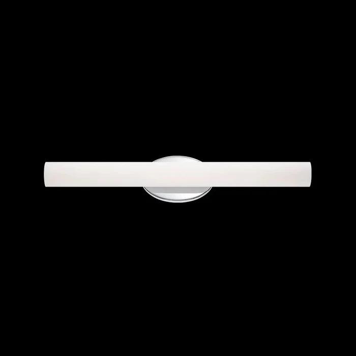 Chrome finish vanity light, by Modern Forms, for bathroom