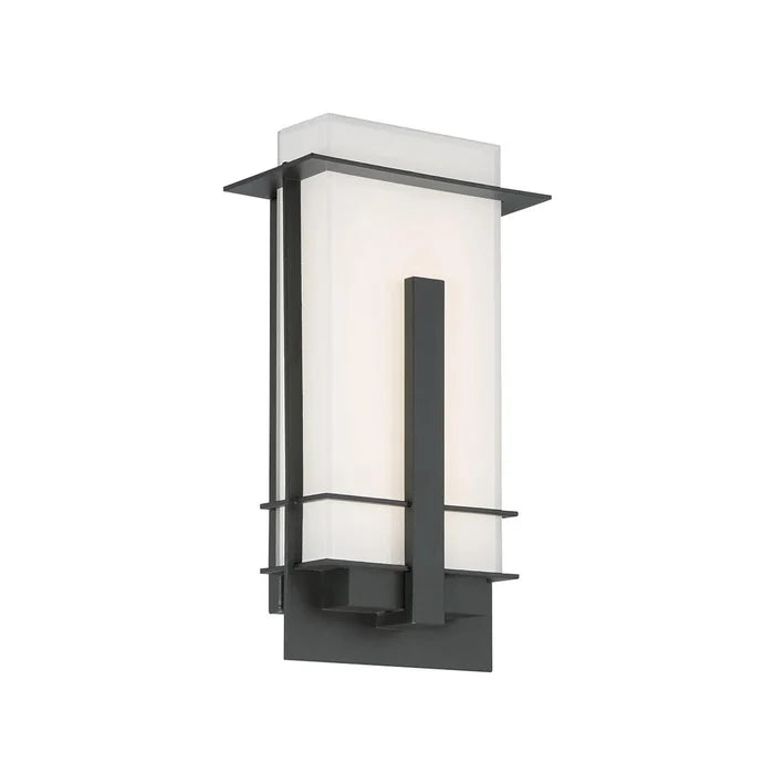 Bronze finish wall sconce, by Modern Forms, for hallway or living room