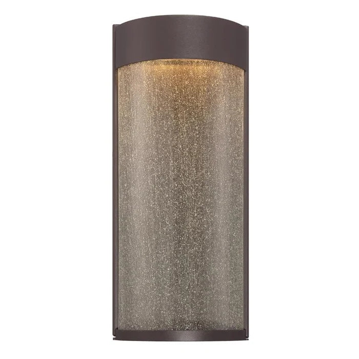 Bronze finish wall sconce, by Modern Forms, for hallway or living room