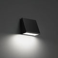 Black finish wall sconce, by Modern Forms, for hallway or living room