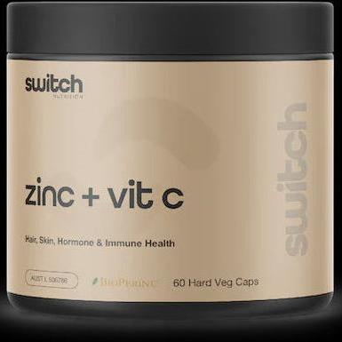 Switch nutrition zinc and vitamin c daily capsule by Switch nutrition